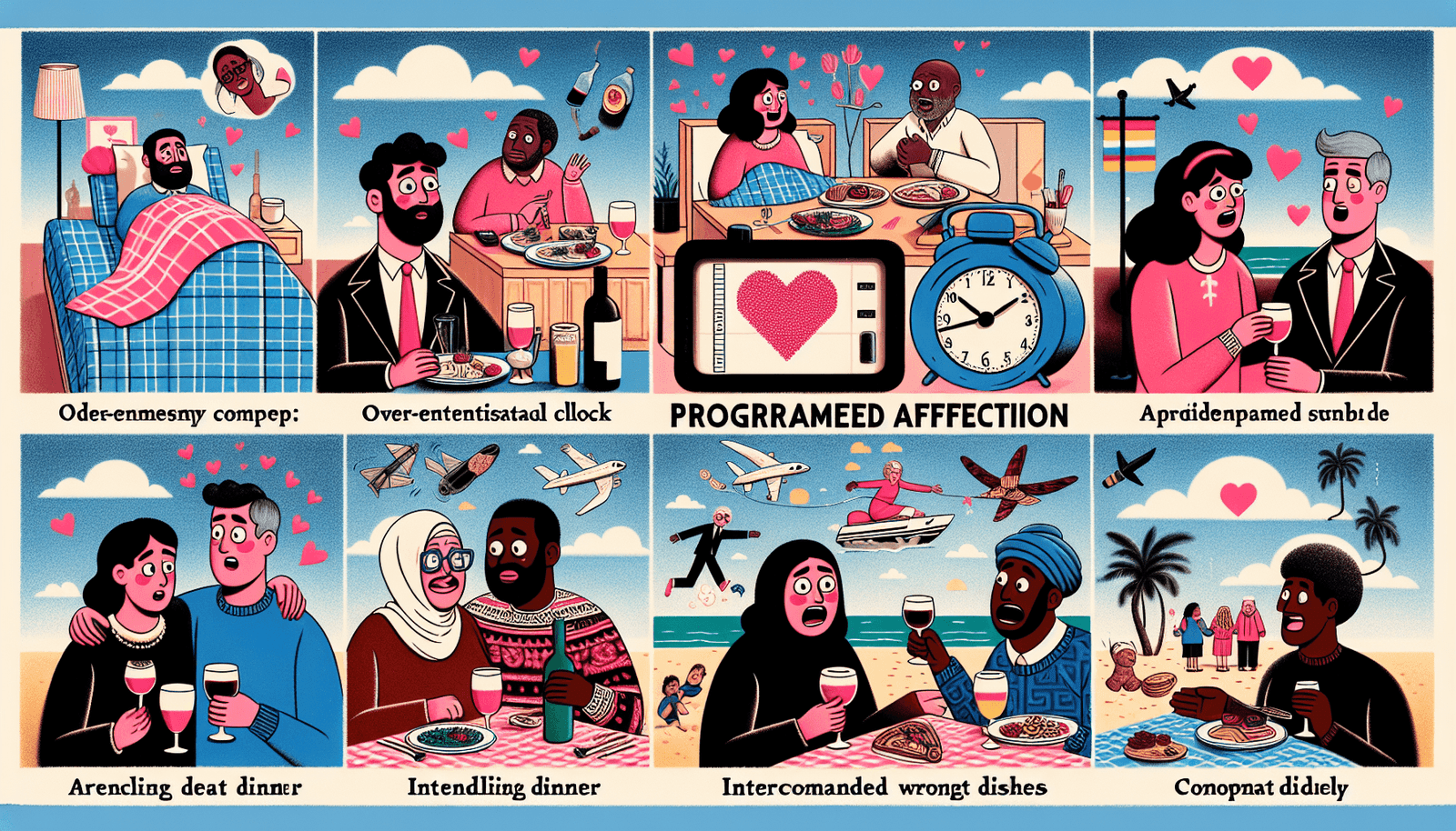 A comically disastrous journey through the world of scheduled intimacy.