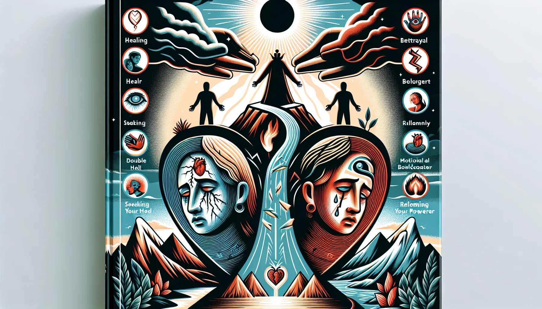 A woman reflecting by herself, symbolizing resilience and healing after betrayal.