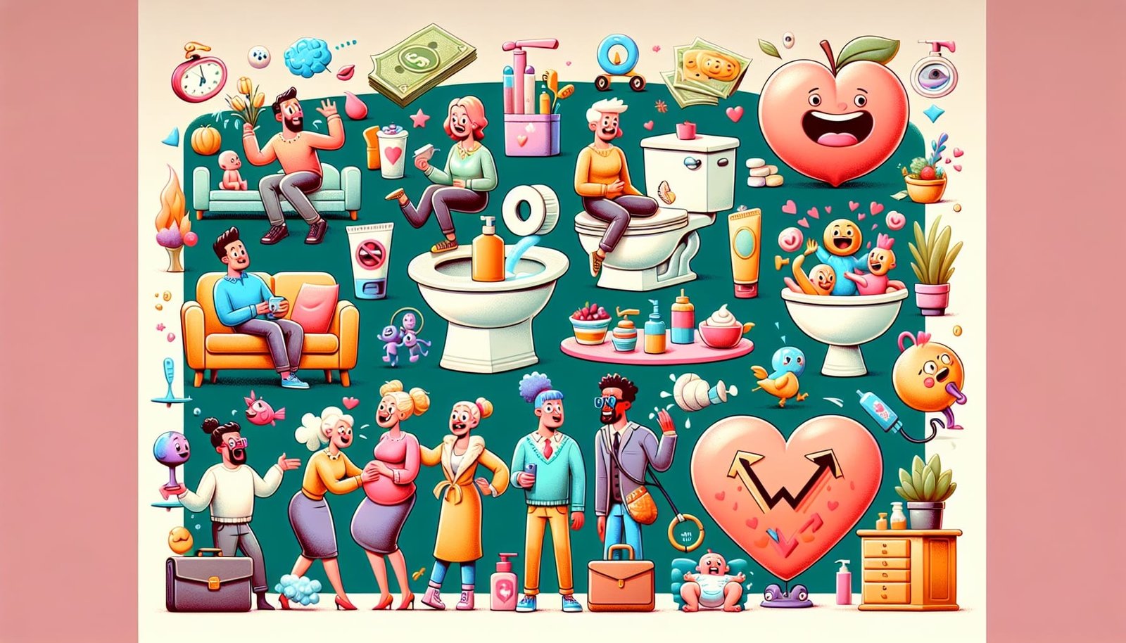 Image depicting humorous relationship dealbreakers.